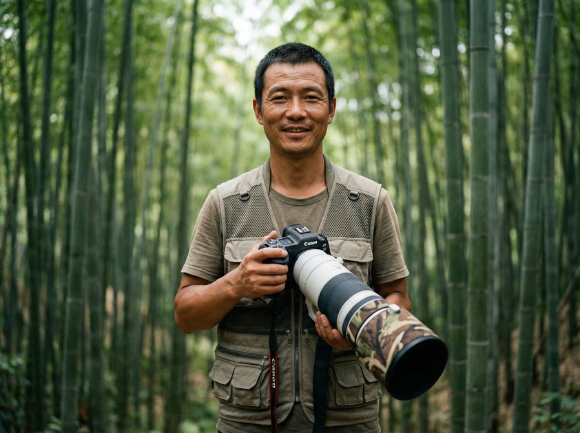 丝瓜视频动物摄影师李明远